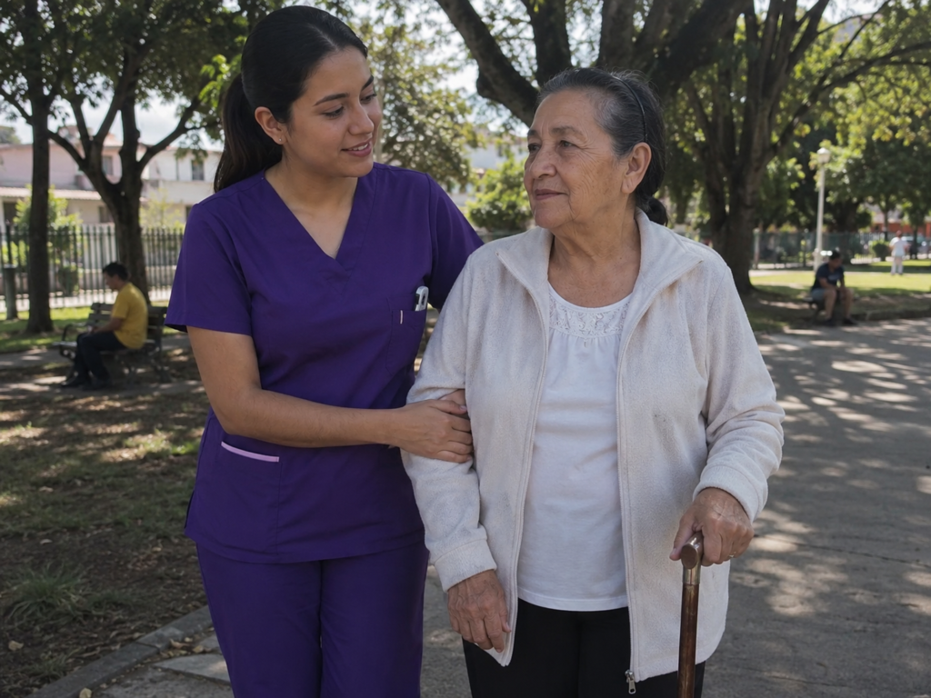 cuidados en parque